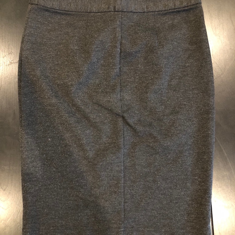 Dark gray skirt